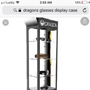 Dragon sunglasses display case!